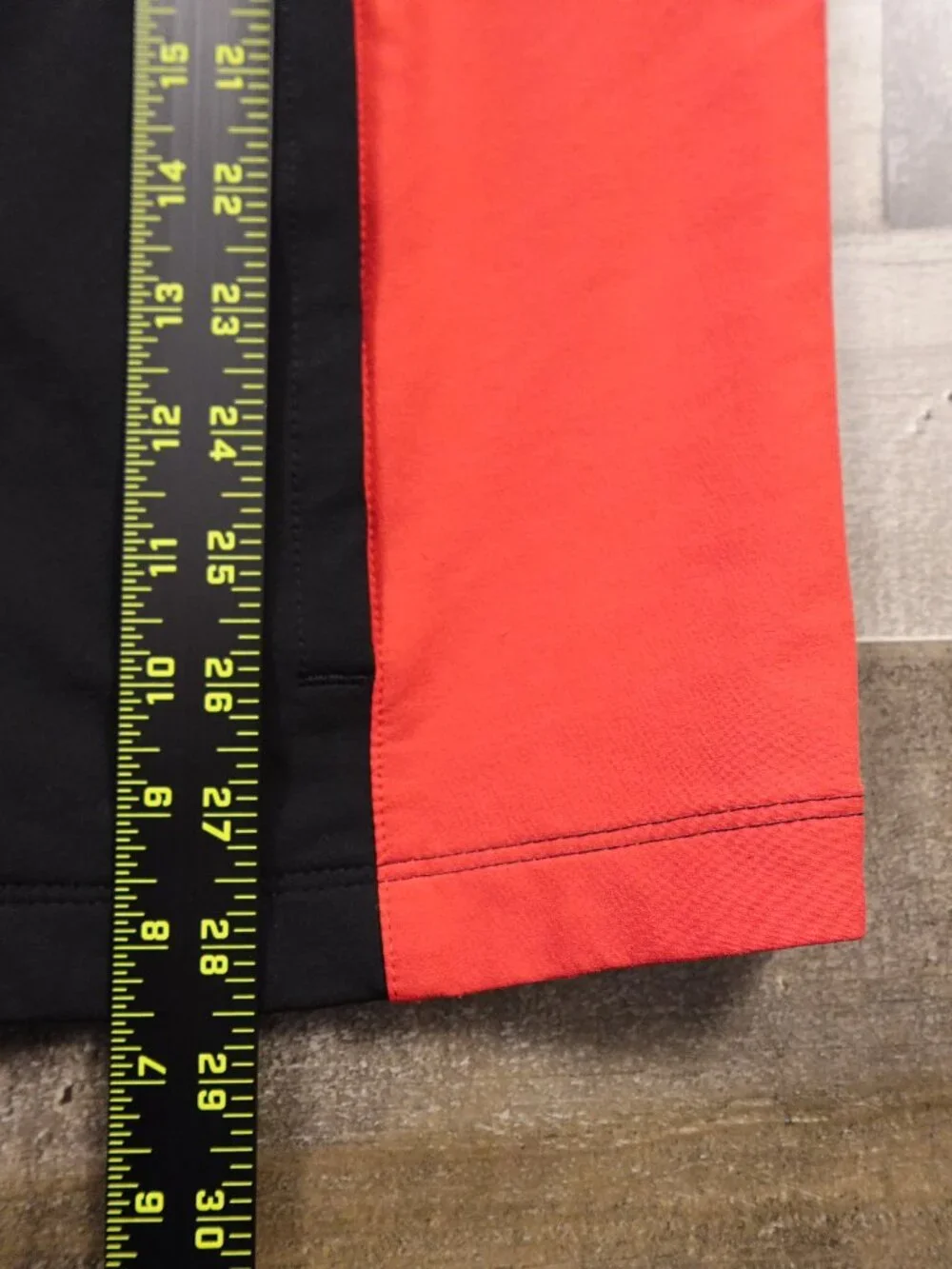 Speedo‎ Full Zip Team Jacket Men’s Large Black Red Athletic Track Swim